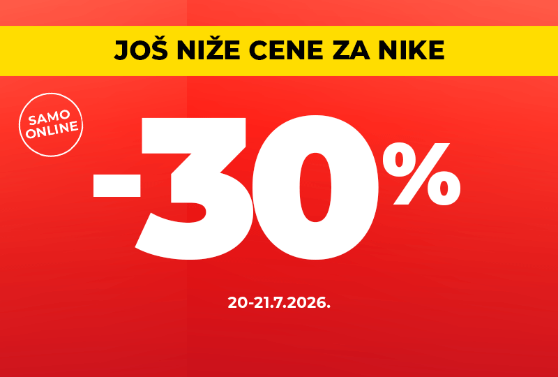 Snizli smo do -40% dajemo dodatnih -30%