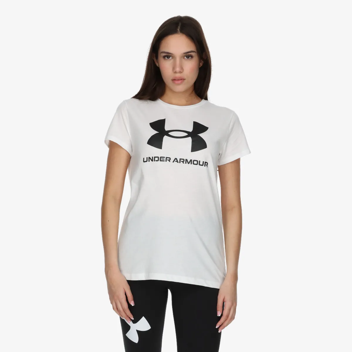 UNDER ARMOUR MAJICA UA W SPORTSTYLE LOGO SS ZA ŽENE