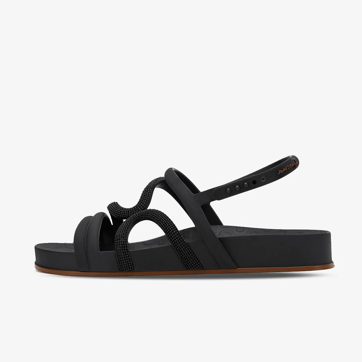 Ipanema Fashion Sandal sandalen zwart roze Meisjes Rubber Meerkleurig