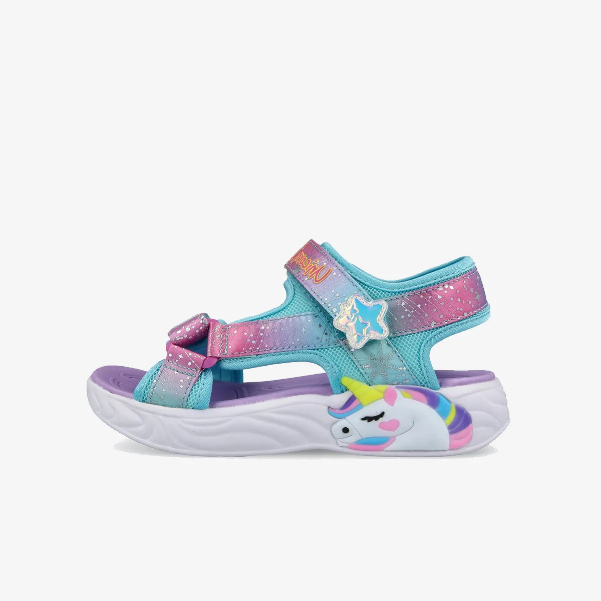 SKECHERS Plave Sandale za Devojčice UNICORN DREAMS - MAJESTIC BLISS