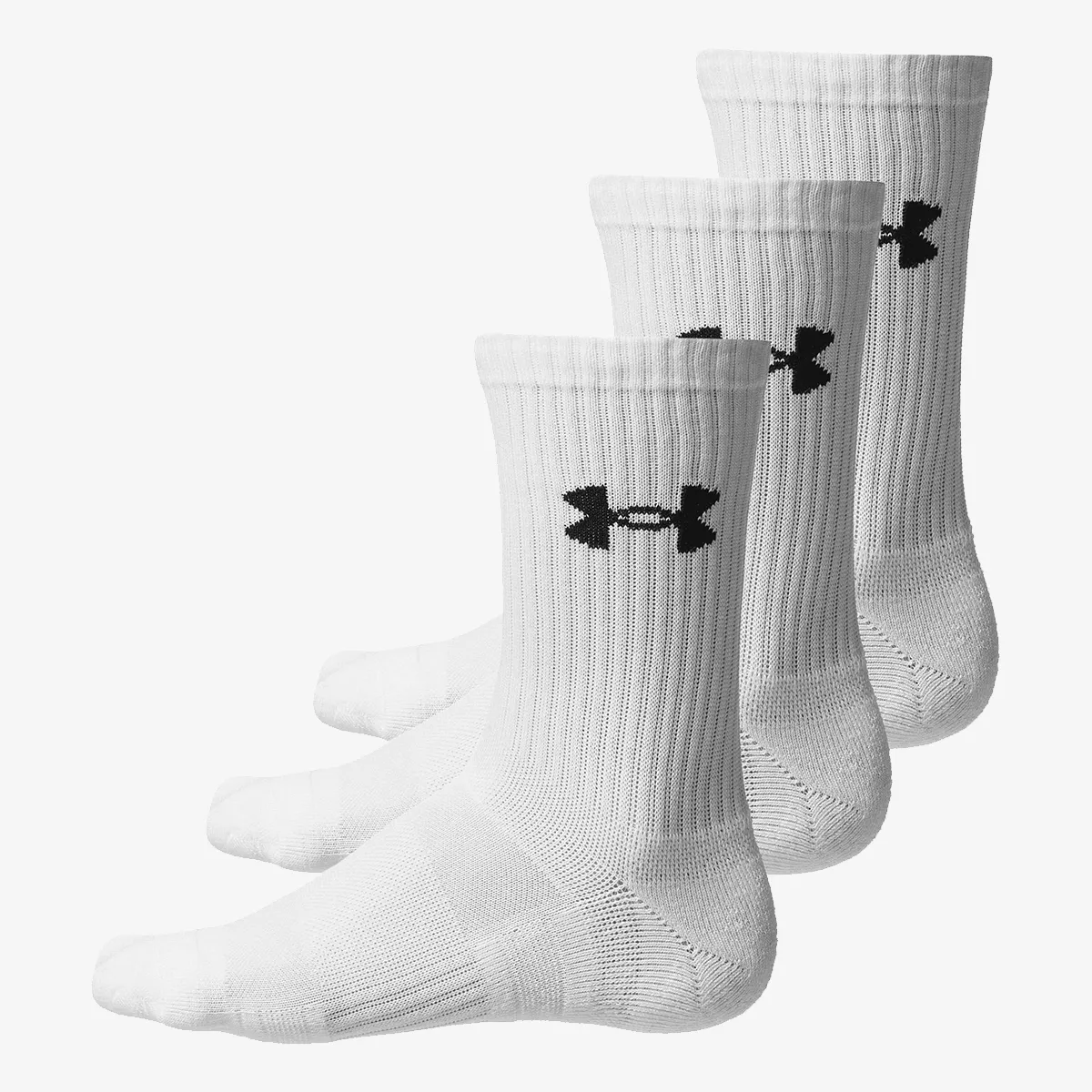 UNDER ARMOUR ČARAPE PERFORMANCE COTTON 3P CRW UNISEX