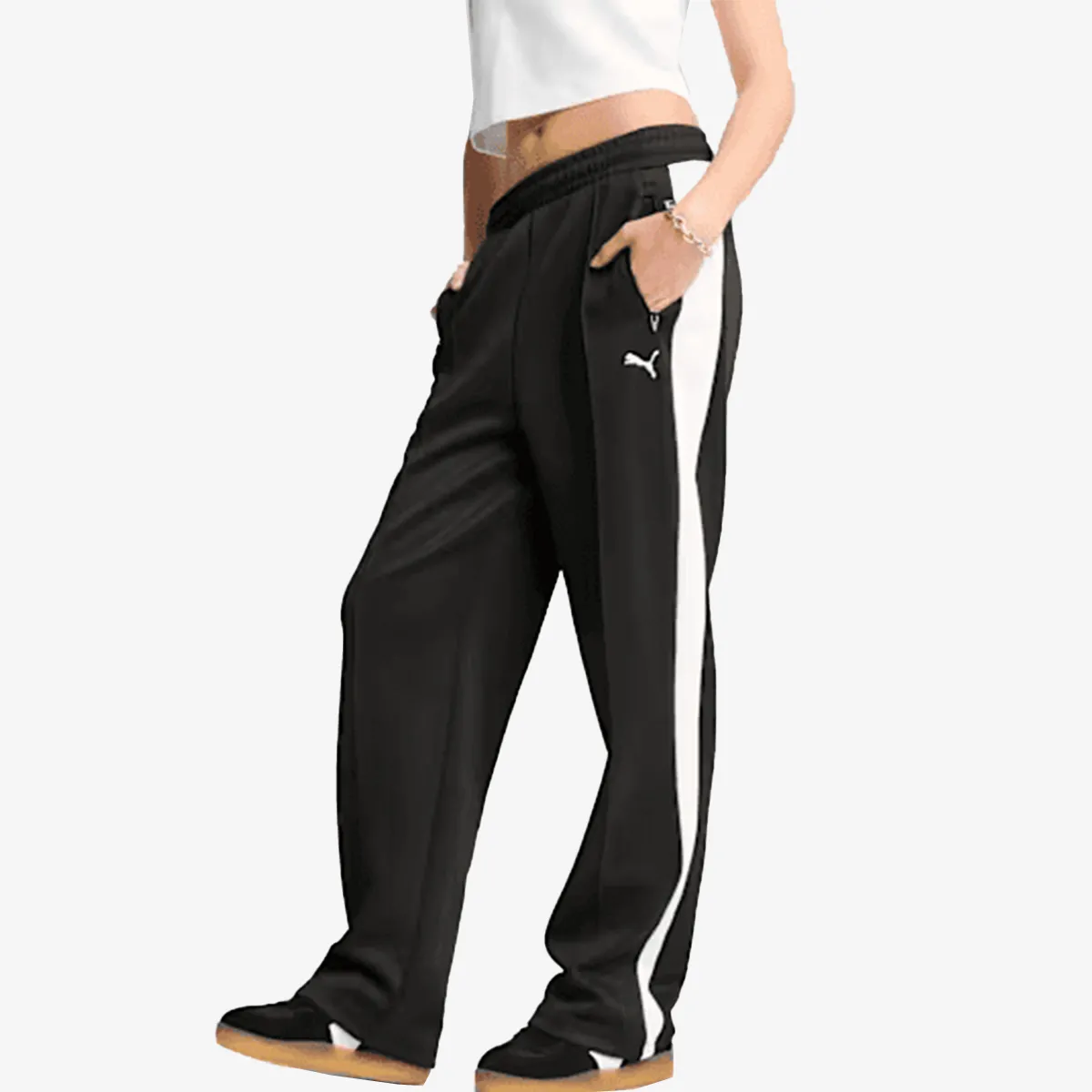 PUMA TRENERKA D.D. PUMA T7 ALWAYS ON STRAIGHT TRACK PANTS OP ZA ŽENE