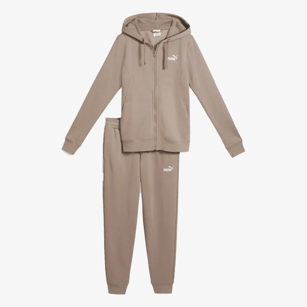 Ženska trenerka Puma Hooded sweat suit full-zip fl cl