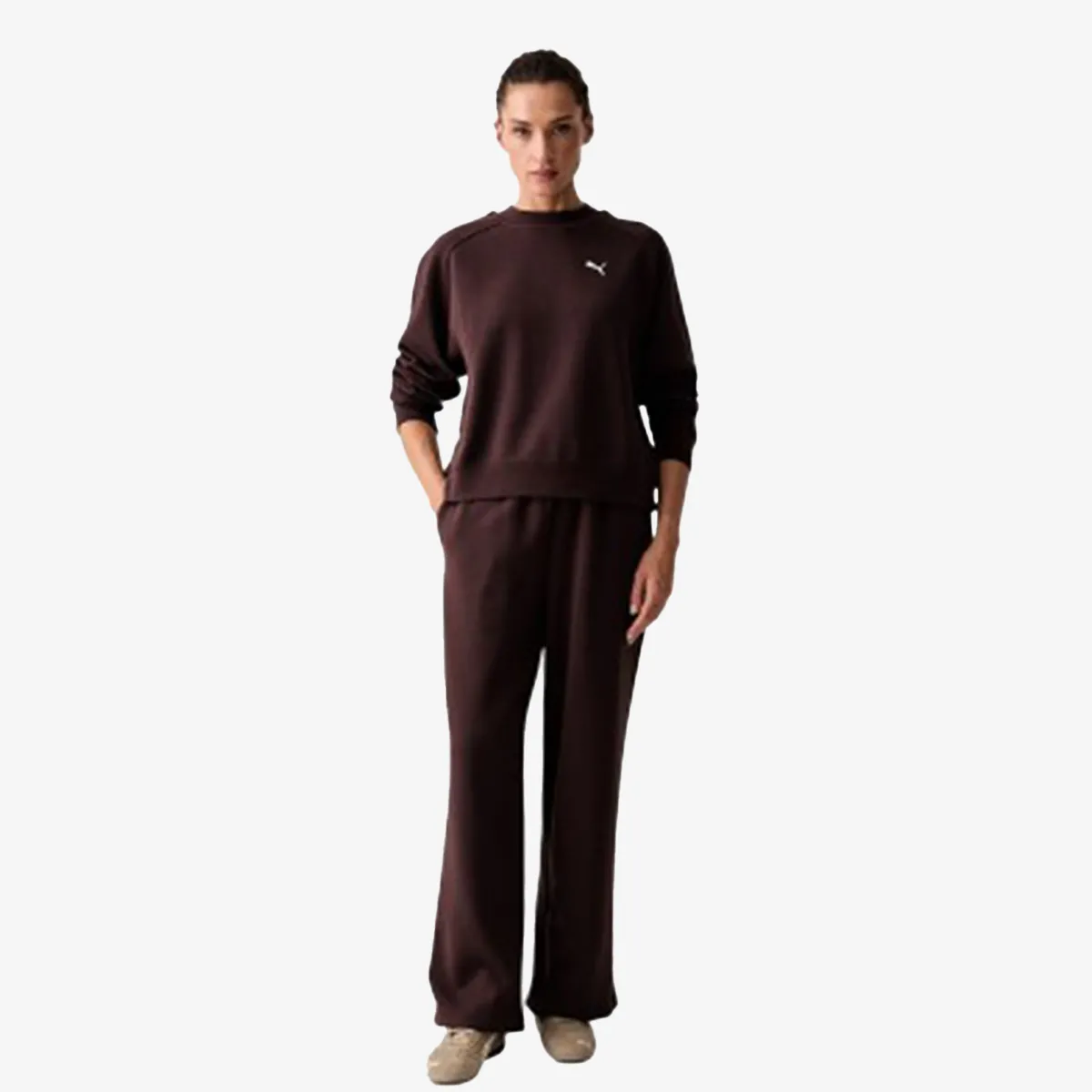 PUMA KOMPLET TRENERKA  LOUNGEWEAR STANDARD SWEAT SUITT FL CL ZA ŽENE