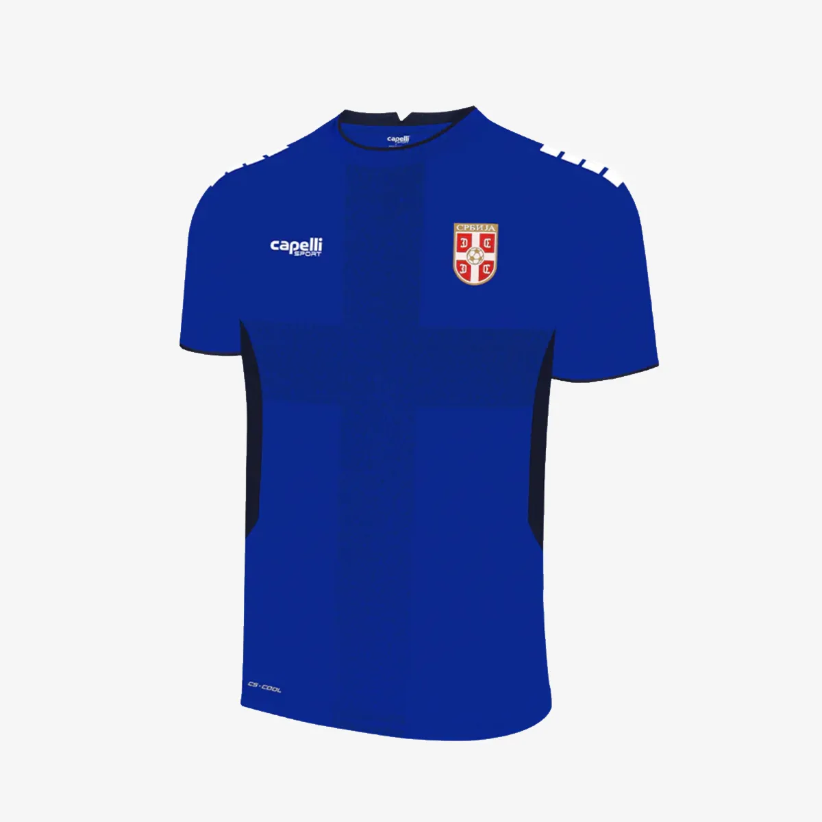 CAPELLI SPORT Plavi Dečiji Dres Fudbalske Reprezentacije Srbije Replika 2025/26