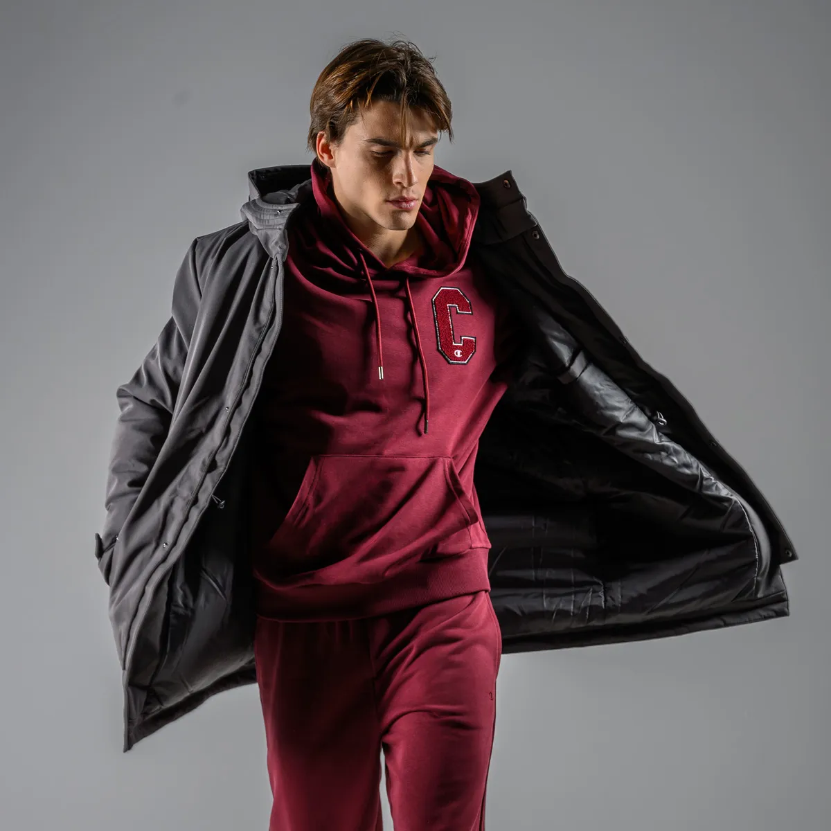 CHAMPION Dukserica Retro Sport