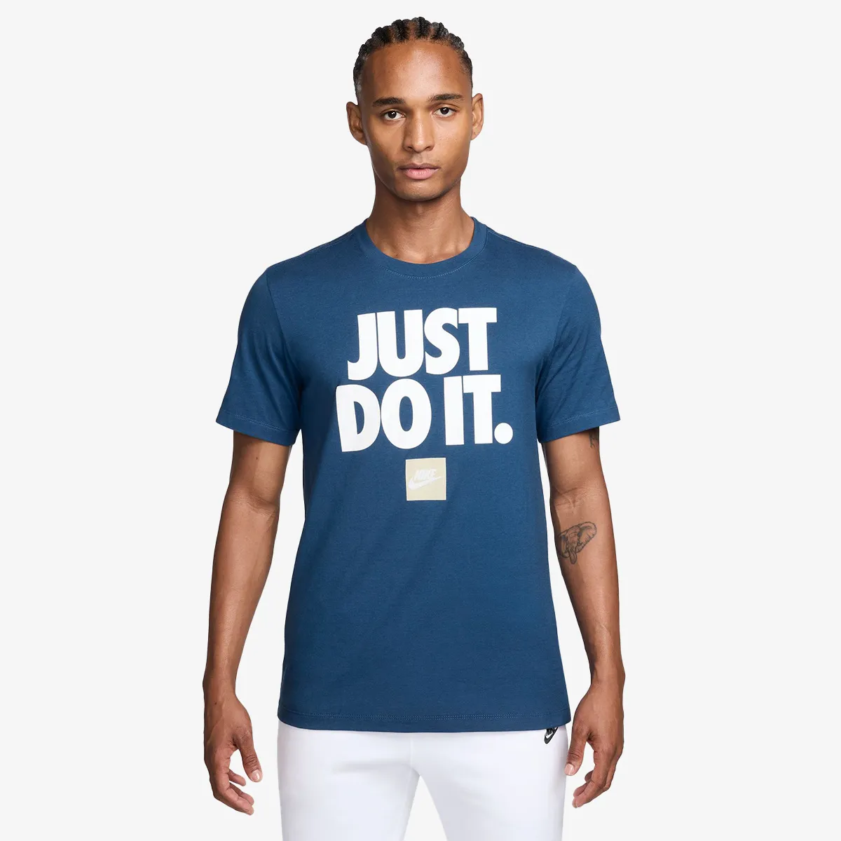 NIKE Majica kratak rukav nsw tee fran jdi verbiage M