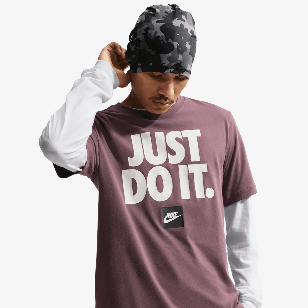 NIKE Majica kratak rukav nsw tee fran jdi verbiage M