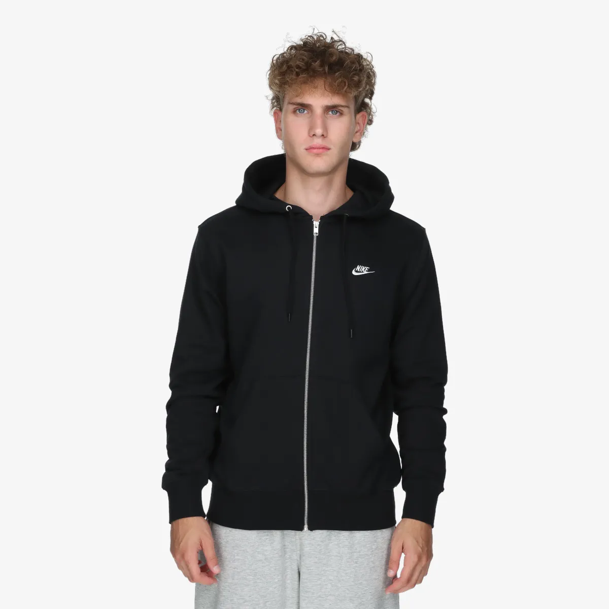 Muški duks Nike M Nk Club Ft Fz Hoodie