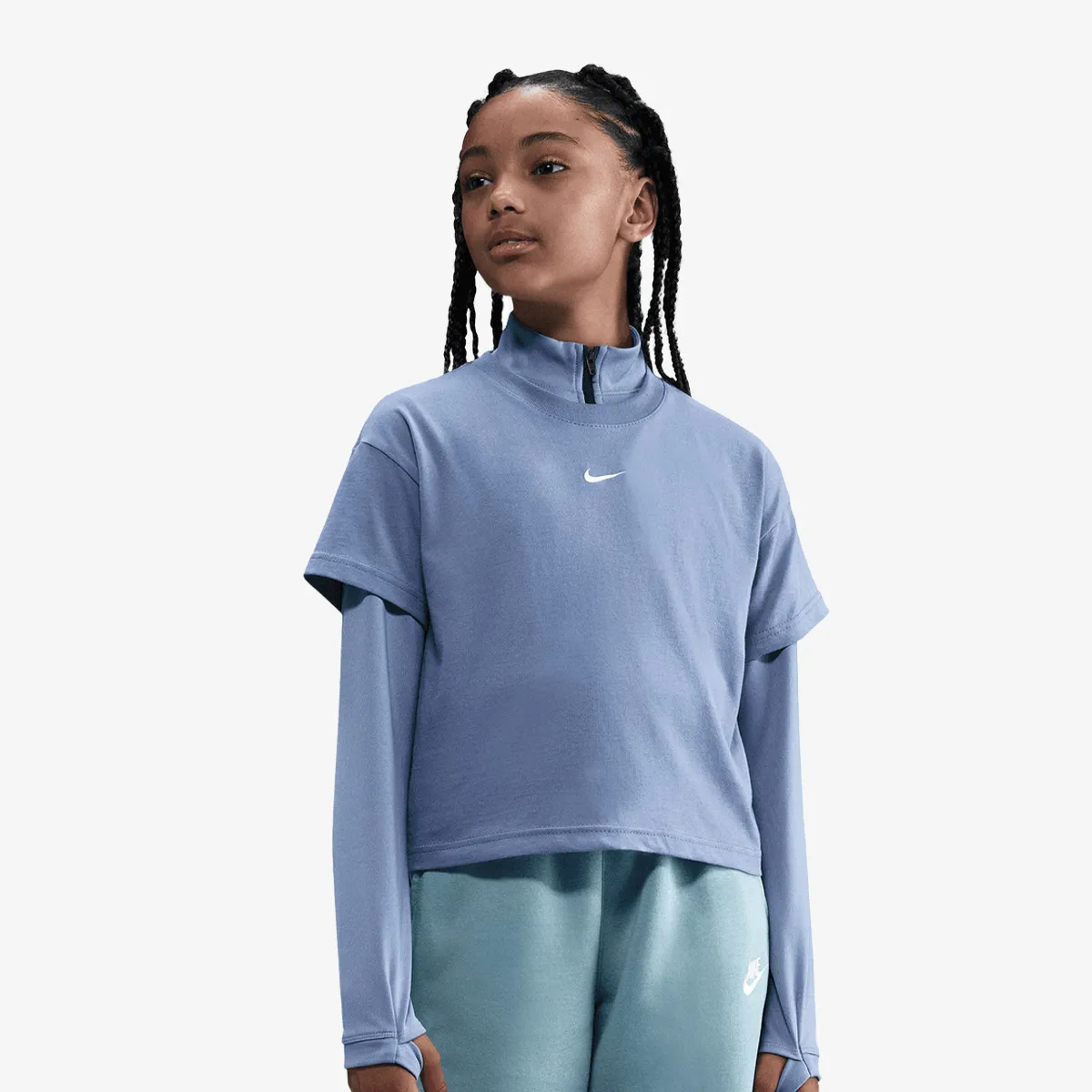 NIKE Majica G NSW TEE BOXY ESSNTL LBR
