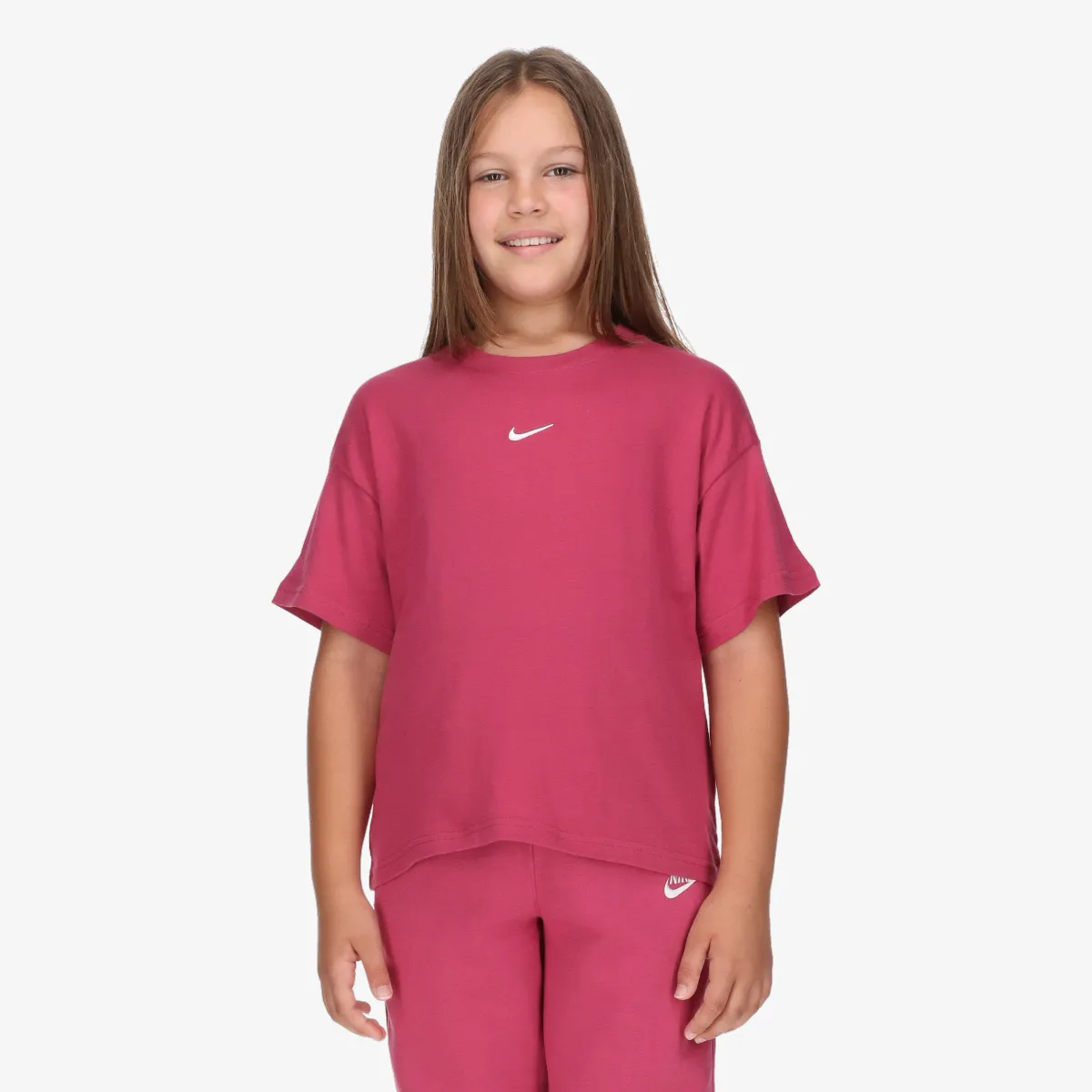 NIKE Majica G NSW TEE BOXY ESSNTL LBR