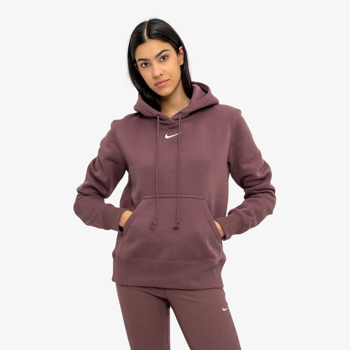 NIKE Duks sa kapuljačom nsw phnx flc std po hoodie W