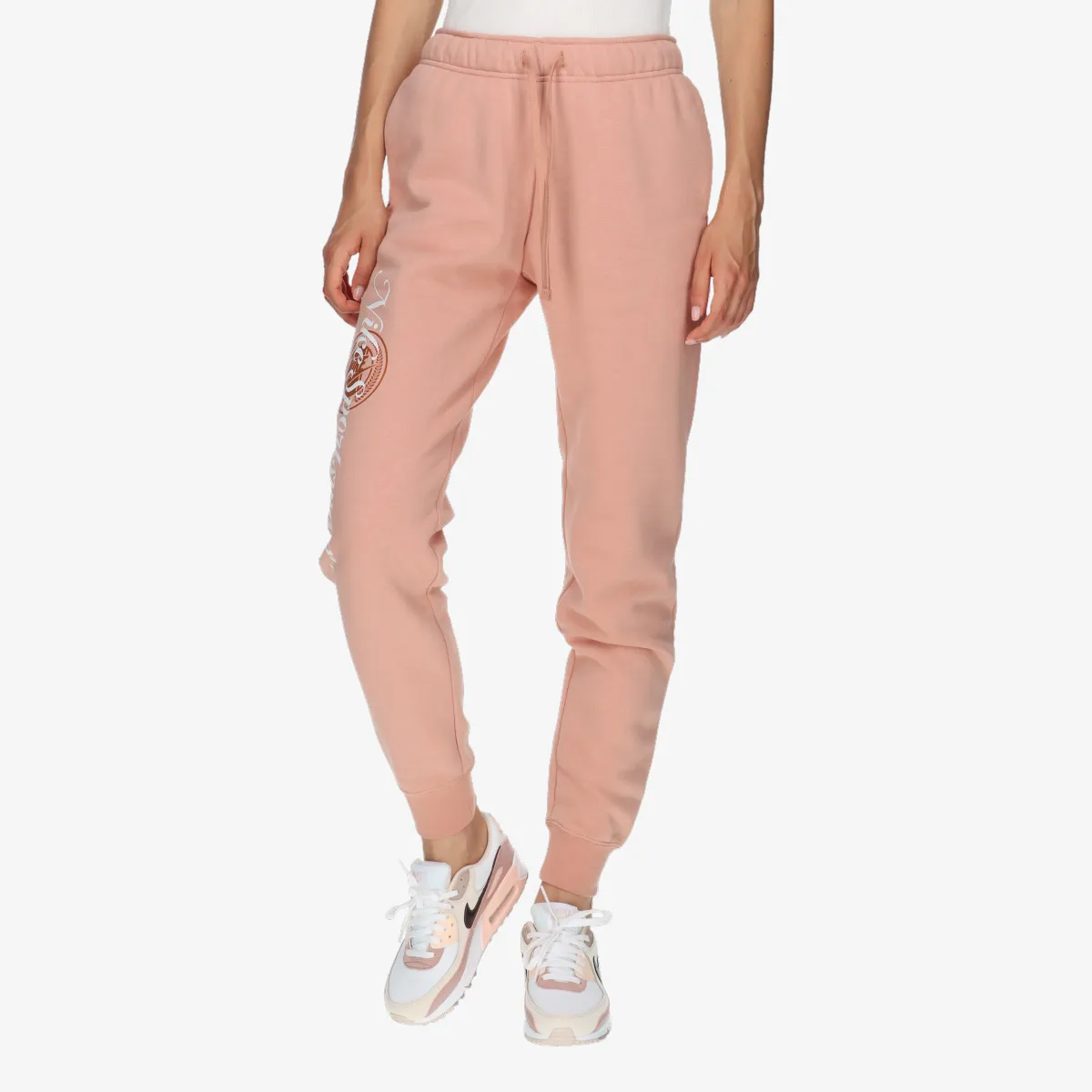 NIKE Donji deo trenerke nsw club flc gx std pant W