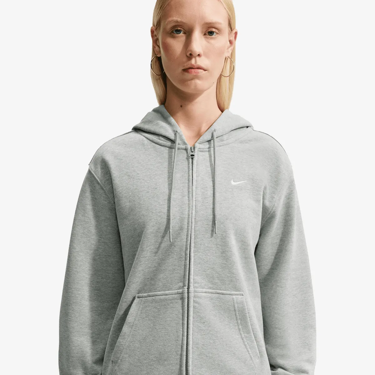 NIKE Dukserica W NK STDO FLC LW STD FZ HDY