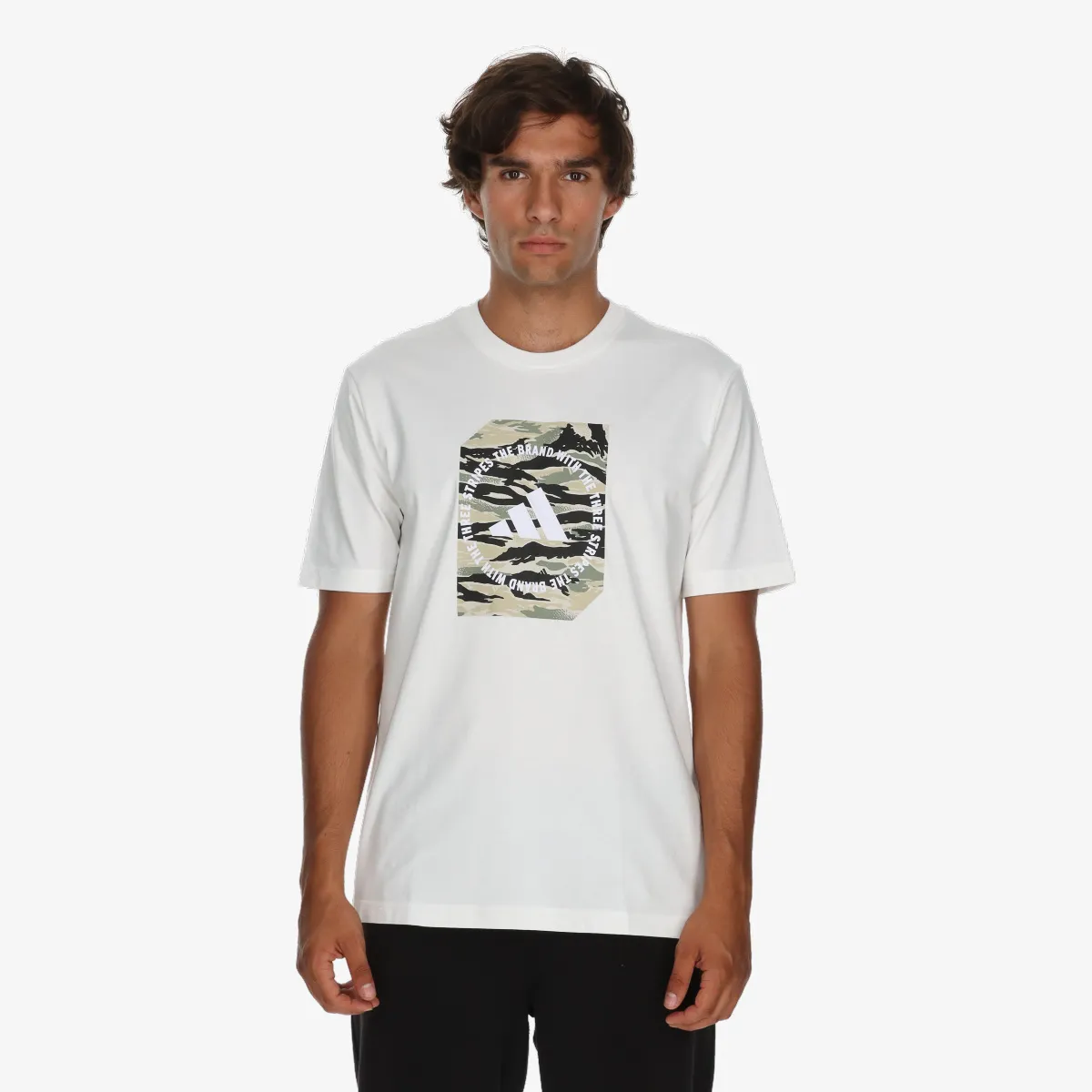 ADIDAS Majica kratak rukav m c camo box t  M