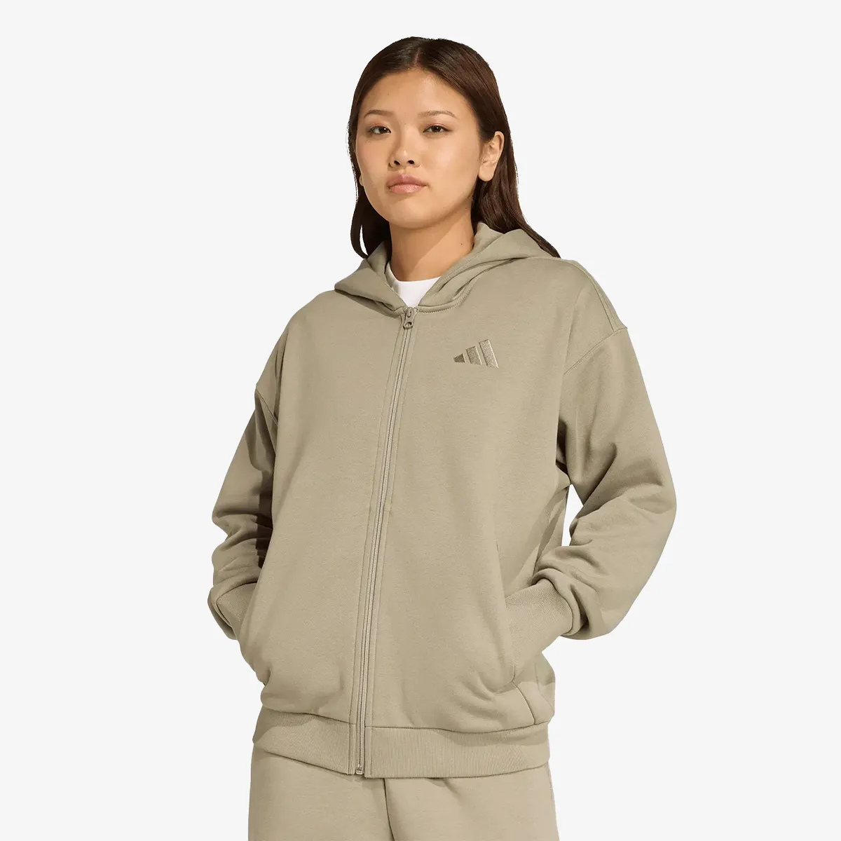 ADIDAS Dukserica W ALL SZN FZ HD