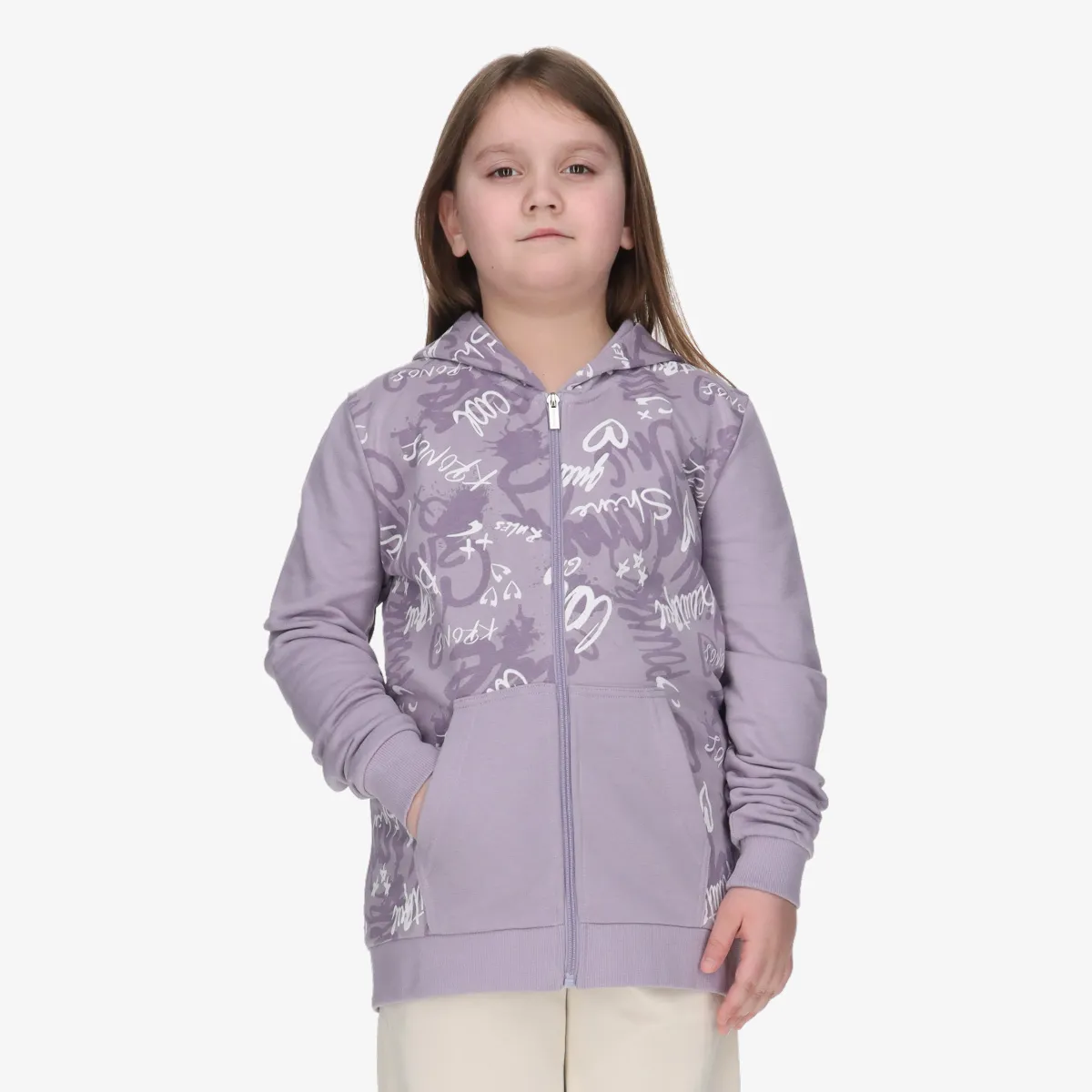 KRONOS Dukserica KRONOS GIRLS FULL ZIP HOODY