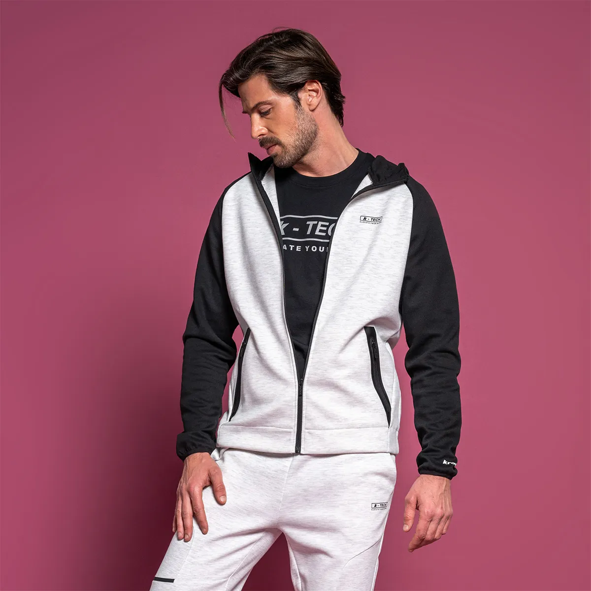 KRONOS Dukserica KRONOS MENS FULL ZIP HOODY