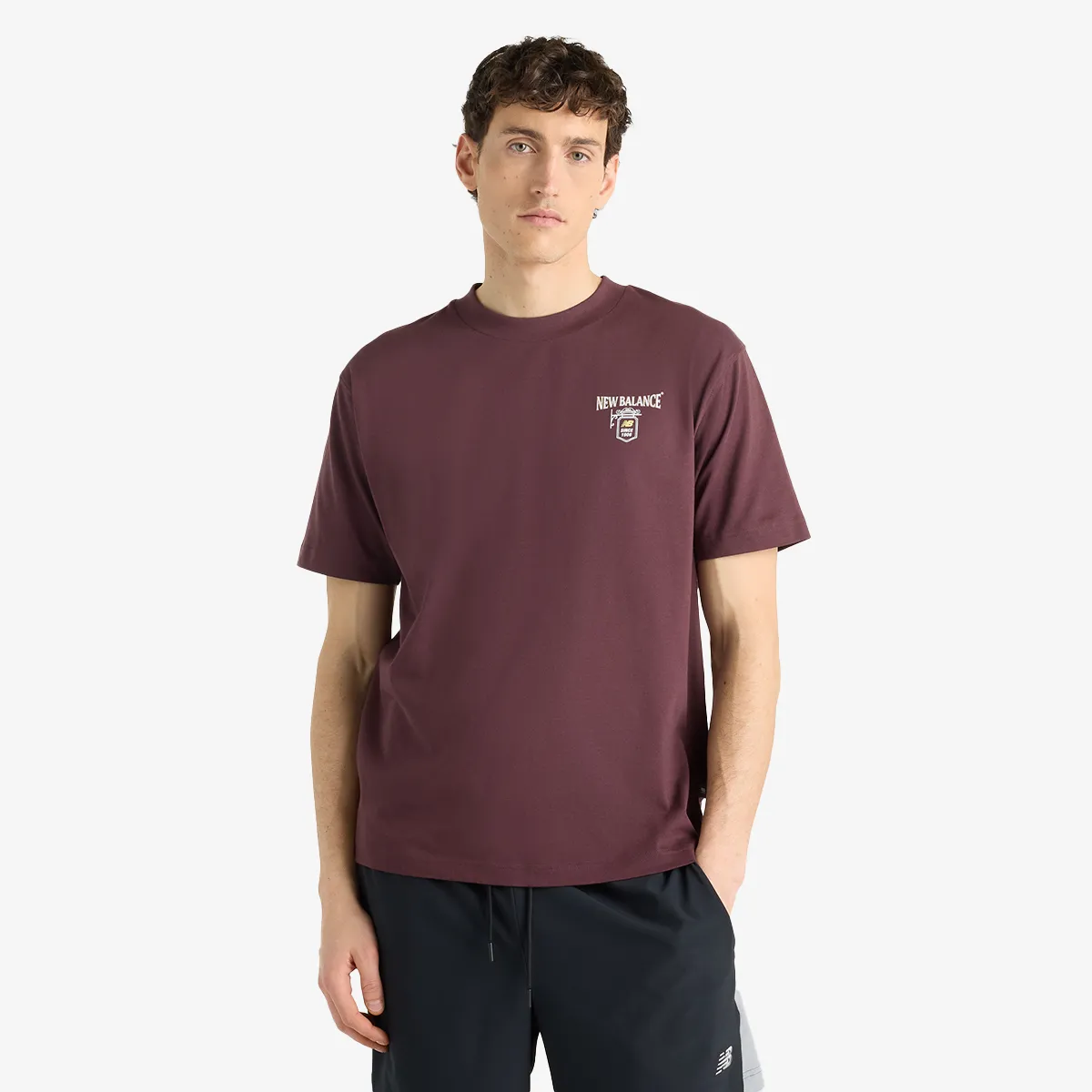 NEW BALANCE Majica Grab a Bite London T-Shirt