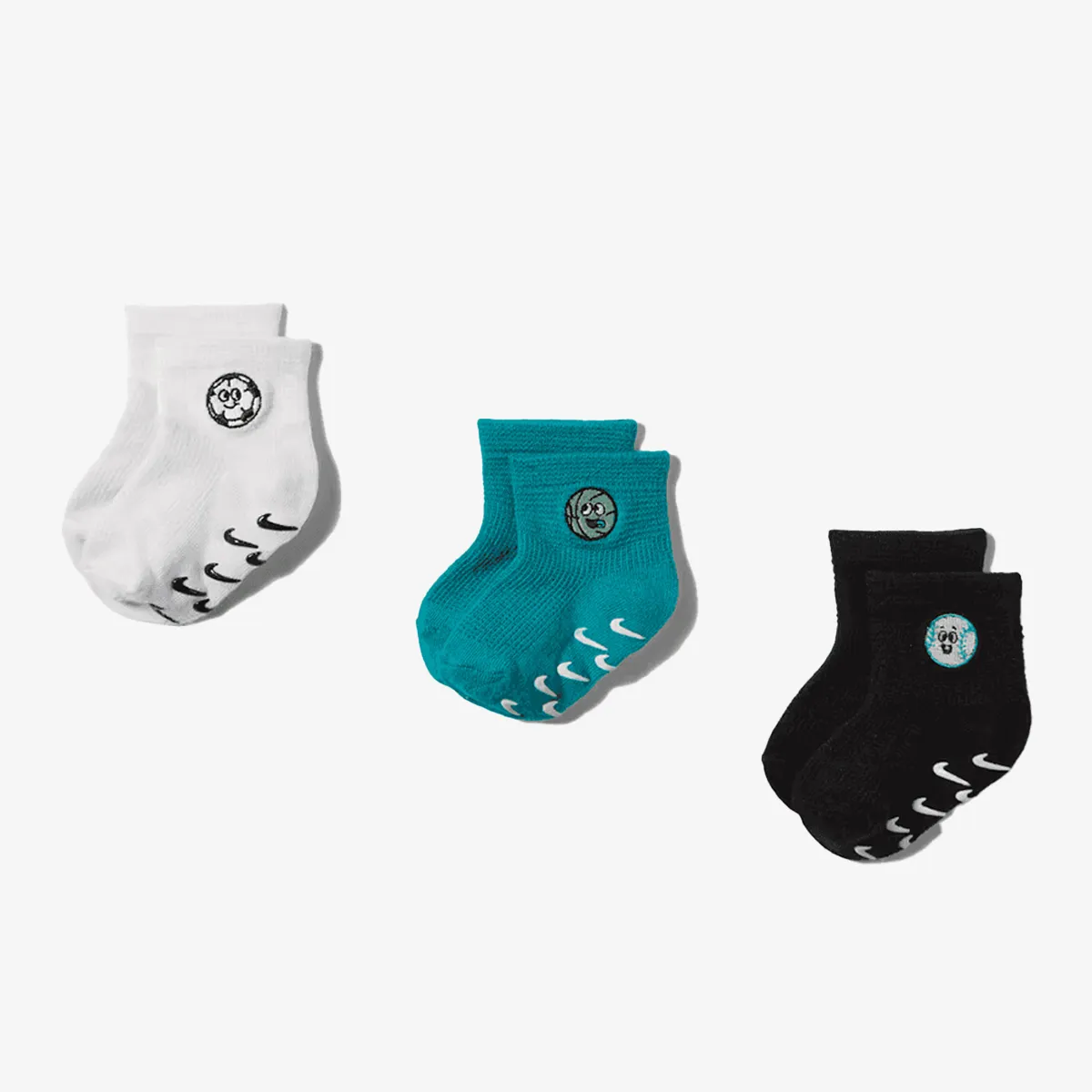 NIKE ČARAPE NHB 3PK MULTISPORT WAFFLE GRIP