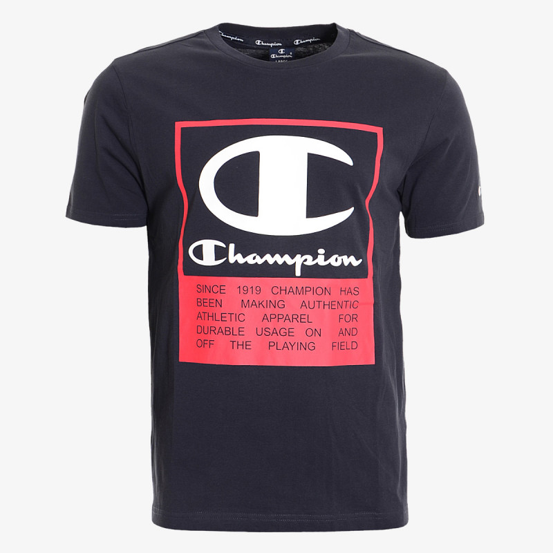CHAMPION Majica SQUARE LOGO T-SHIRT