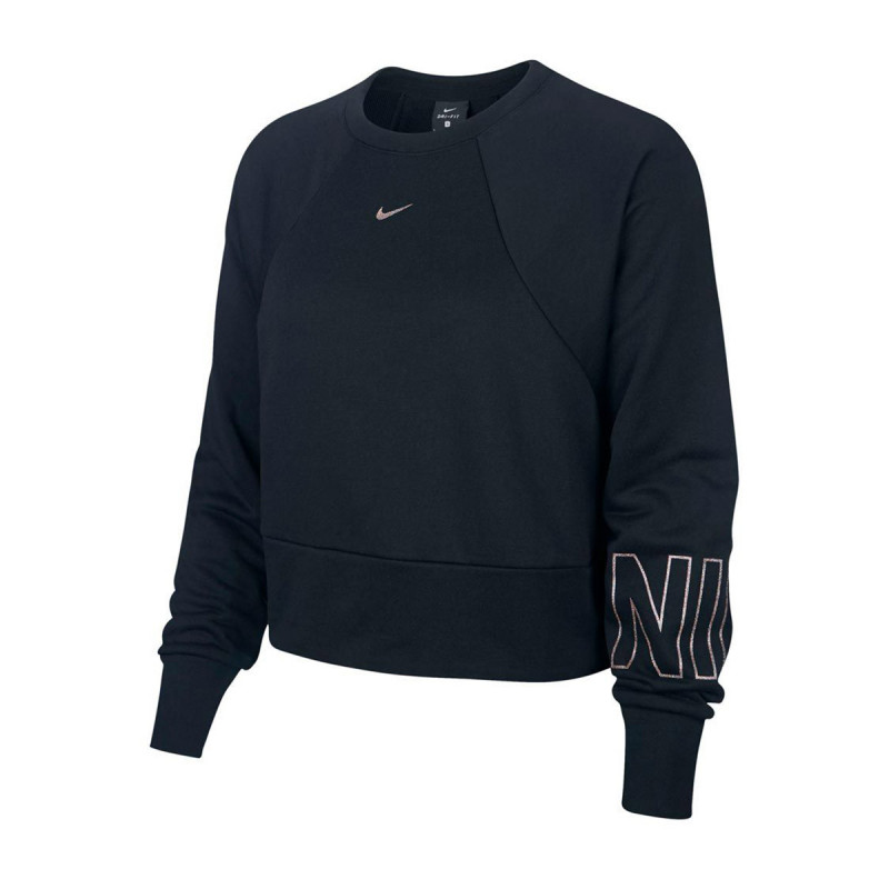 NIKE Majica dugih rukava W NK DRY GET FIT FLC CRW NK GX