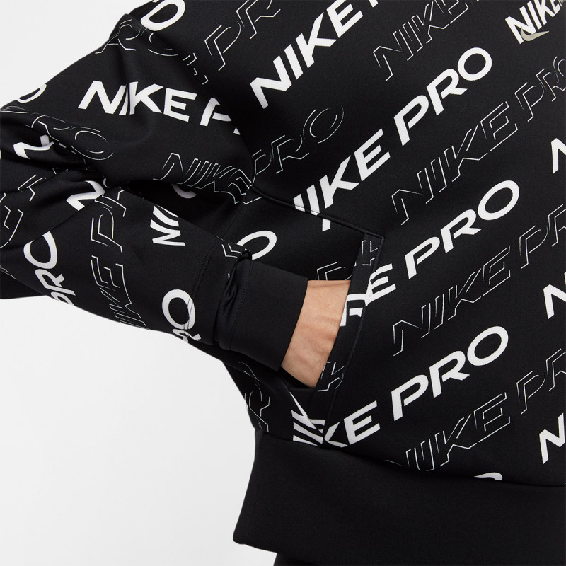 NIKE Dukserica W NP CLN FLEECE CREW PRT