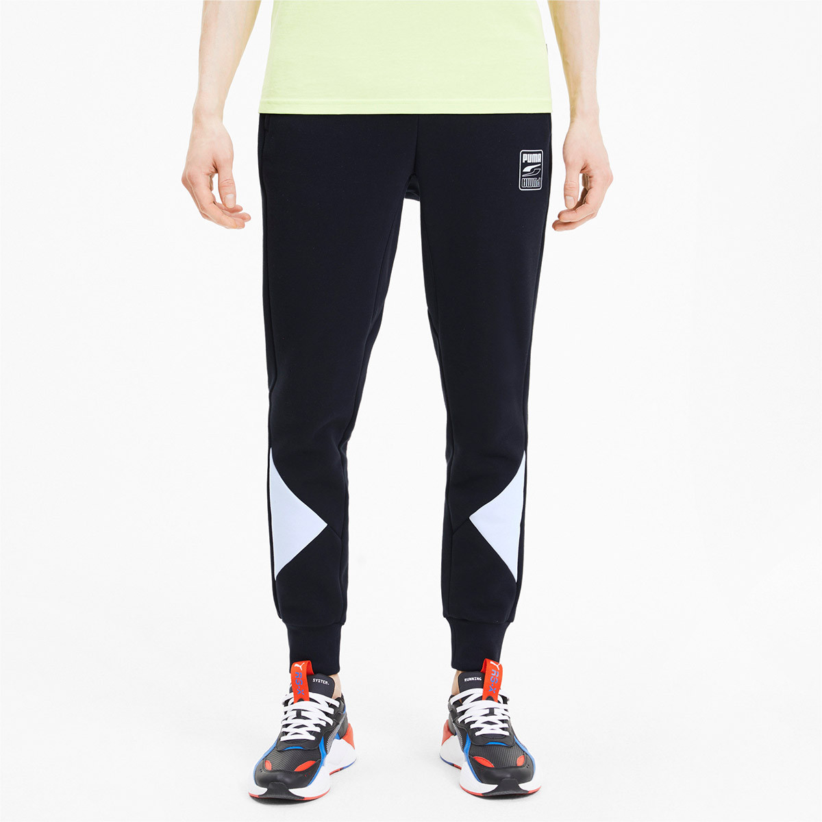 Puma Donji Deo Trenerke Puma Rebel Pants Block Fl Cl 583499 01 Extra Sports Online Shop