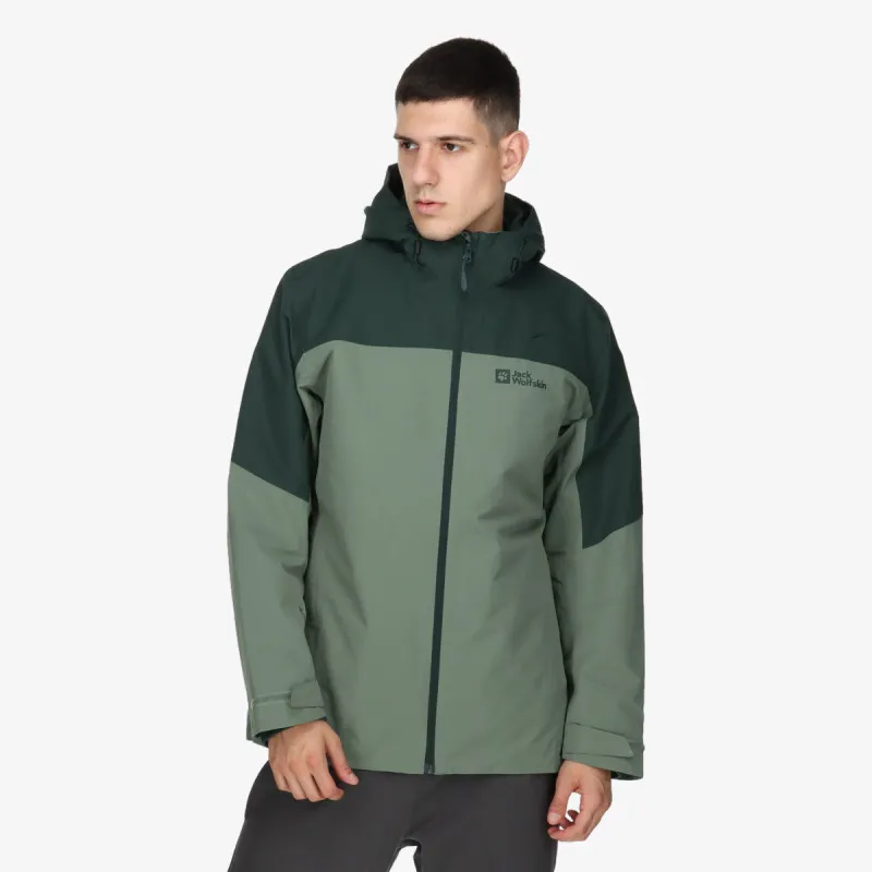 JACK WOLFSKIN Jakna GLAABACH 3IN1