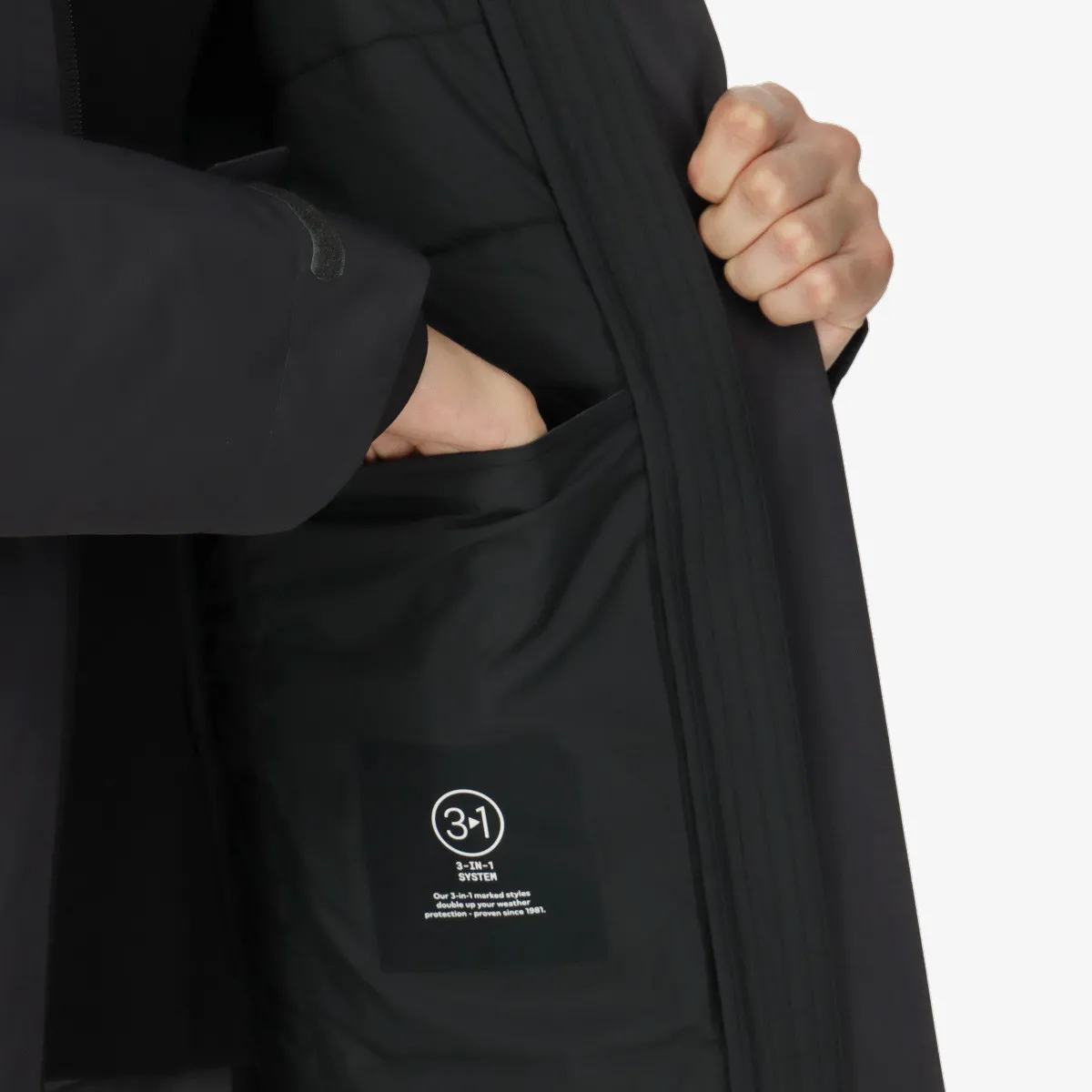 JACK WOLFSKIN Jakna GLAABACH 3IN1 JKT M