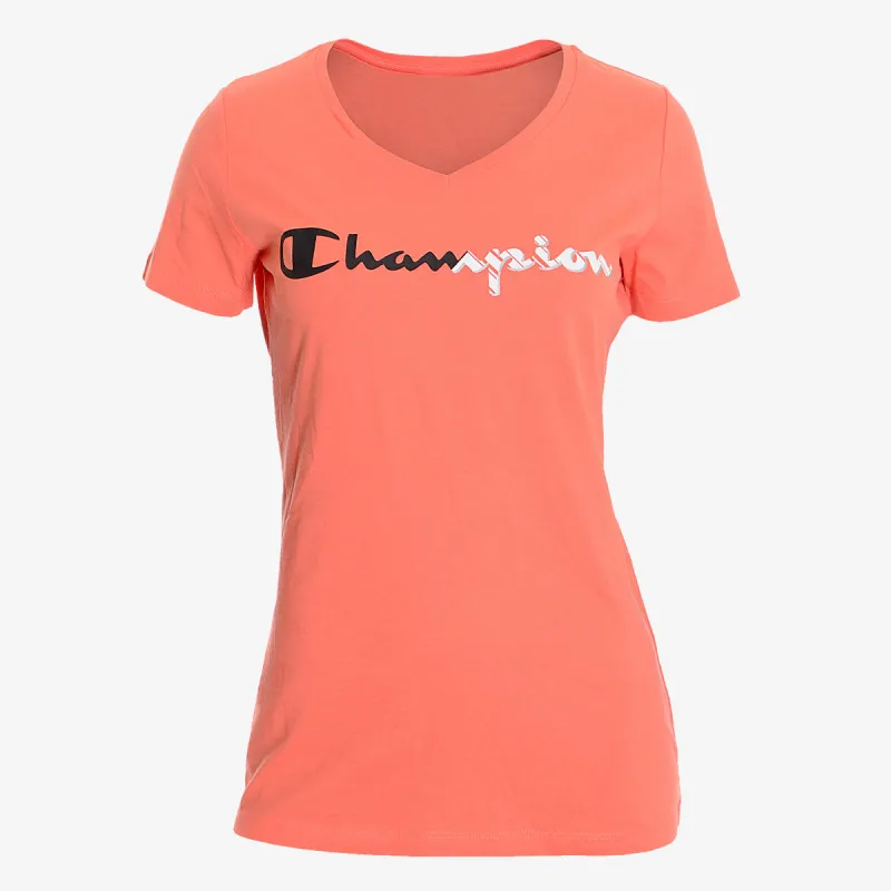 CHAMPION Majica LADY ZEBRA LOGO T-SHIRT