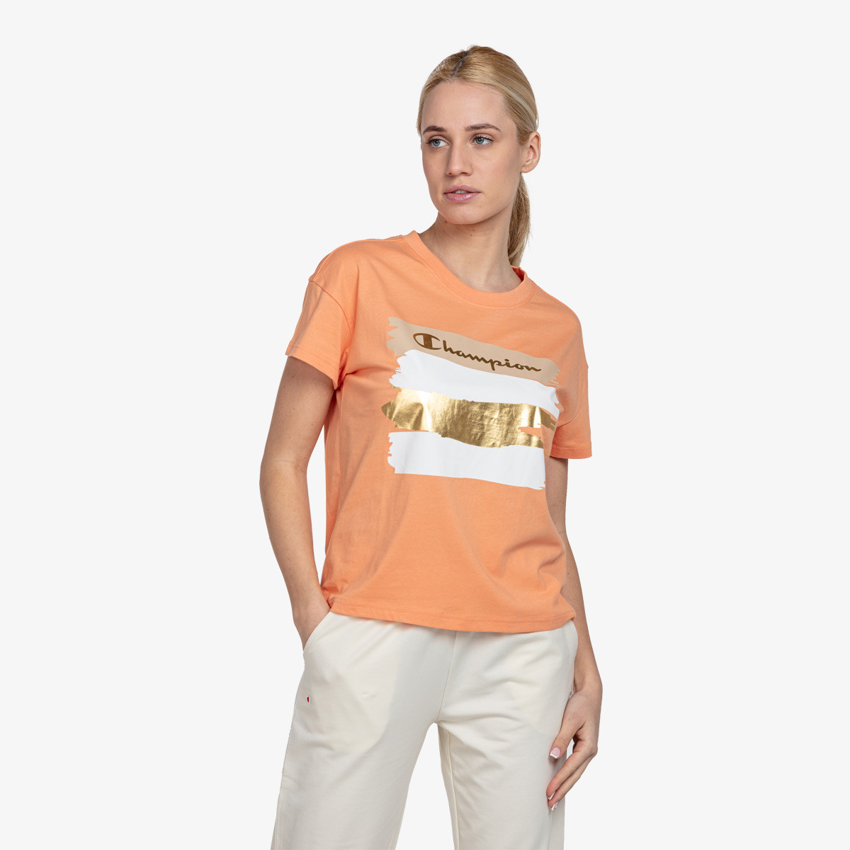CHAMPION Majica LADY SHINY T-SHIRT