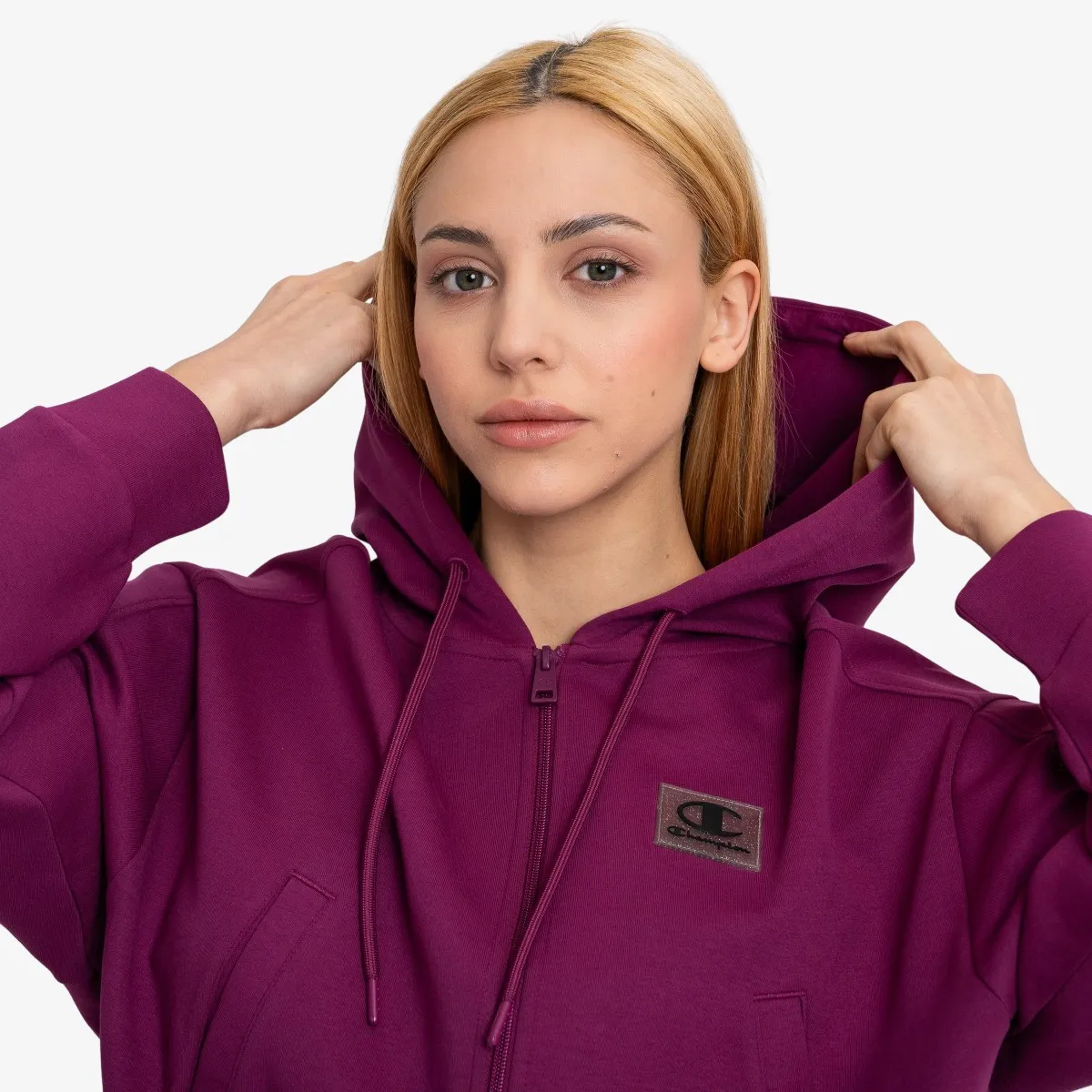 CHAMPION Dukserica Full Zip Hoodie Sweatshirt 