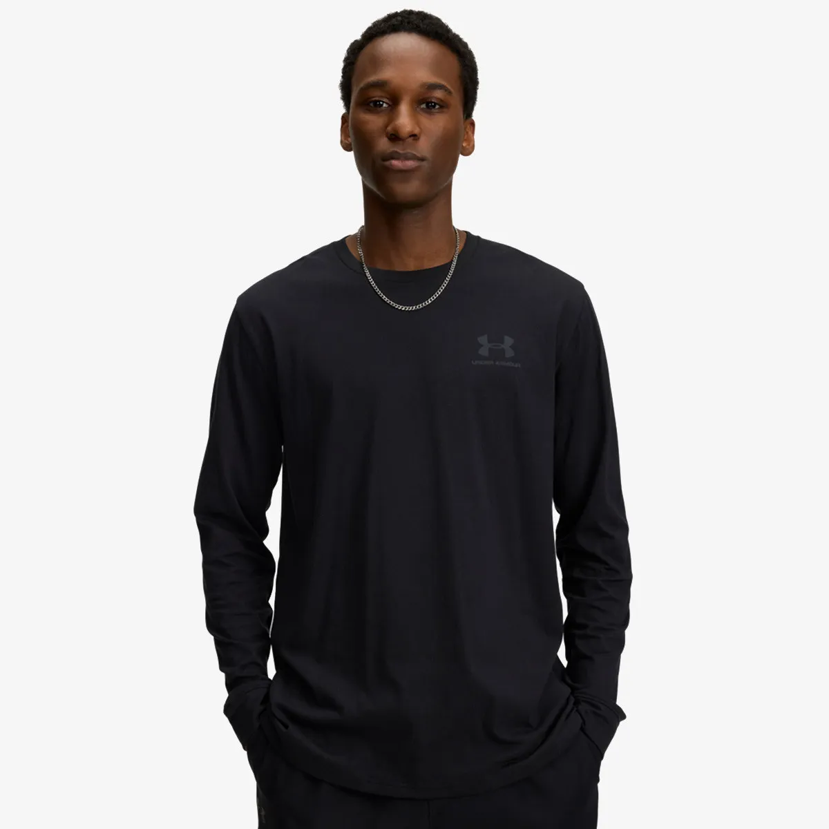 UNDER ARMOUR Majica dugih rukava UA SPORTSTYLE LEFT CHEST LS