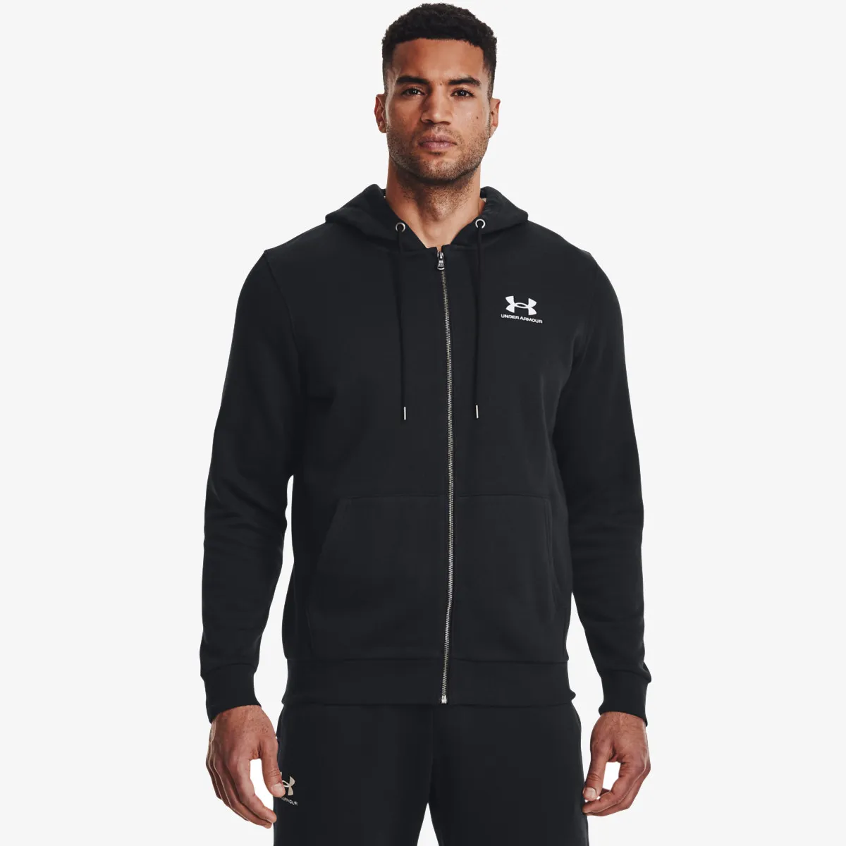 UNDER ARMOUR Dukserica UA Essential Fleece FZ Hood 