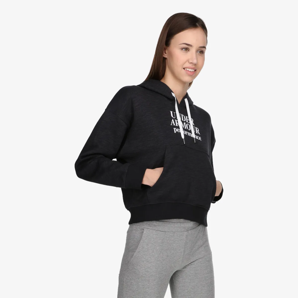UNDER ARMOUR Dukserica Essential Fleece Script