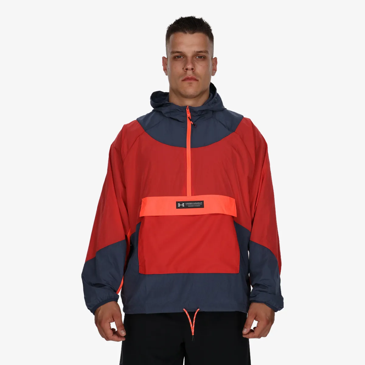 UNDER ARMOUR Dukserica UA Rush Woven 1/2 Zip Anorak 