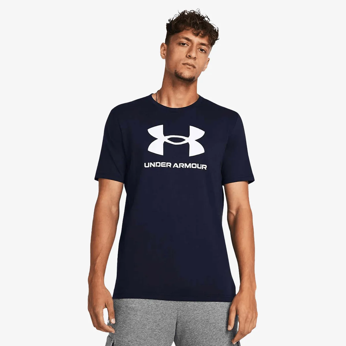 UNDER ARMOUR Majica UA SPORTSTYLE LOGO UPDATE SS 