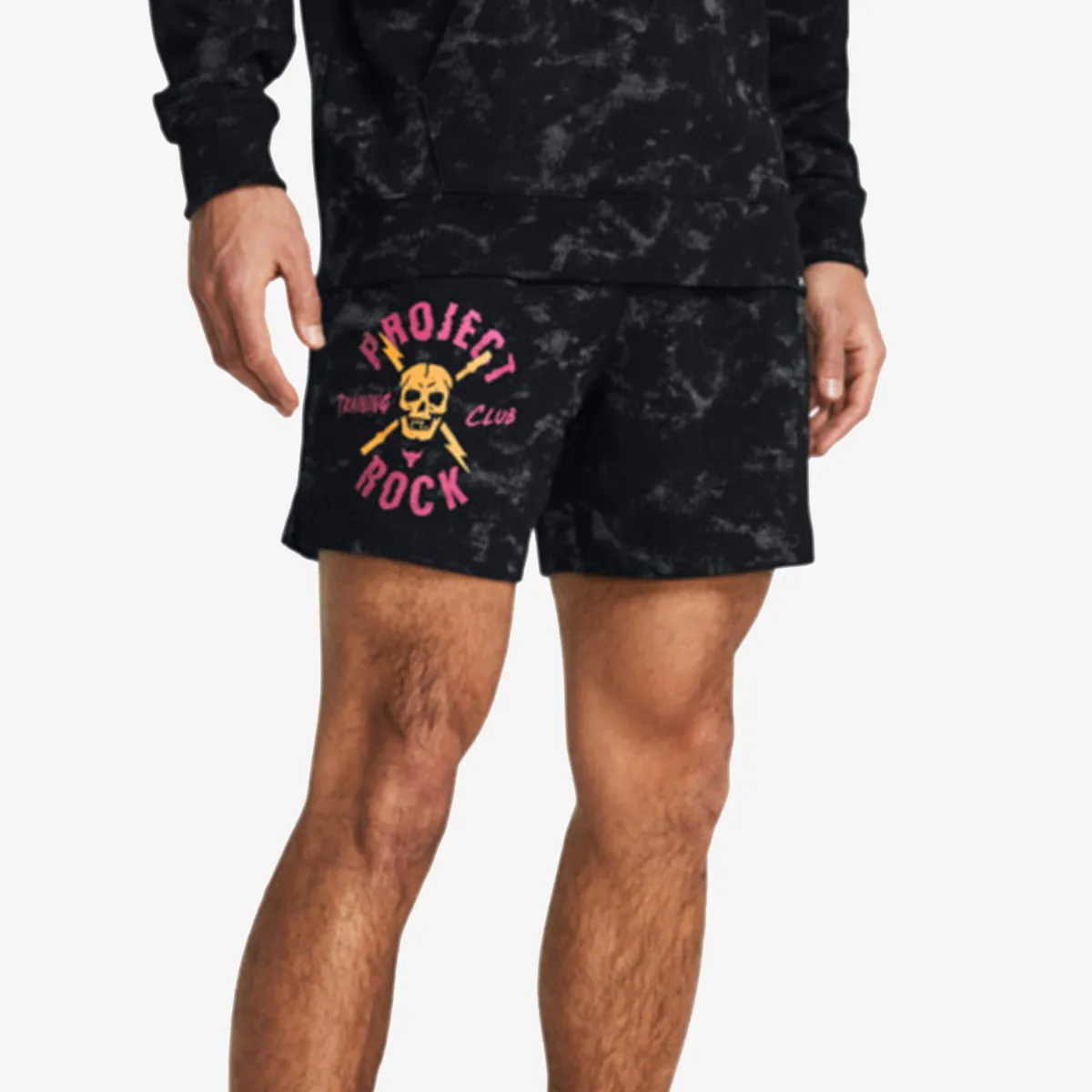 UNDER ARMOUR Šorc Pjt Rck AOP Rvl Terry Sts
