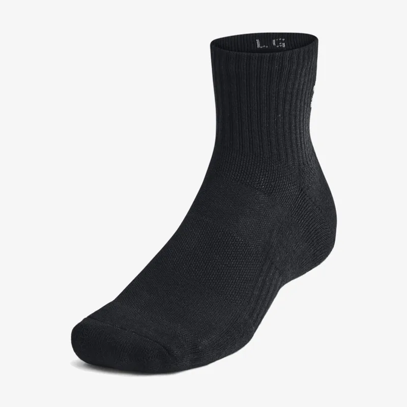 UNDER ARMOUR ČARAPE Unisex UA TC 3pk Qtr 