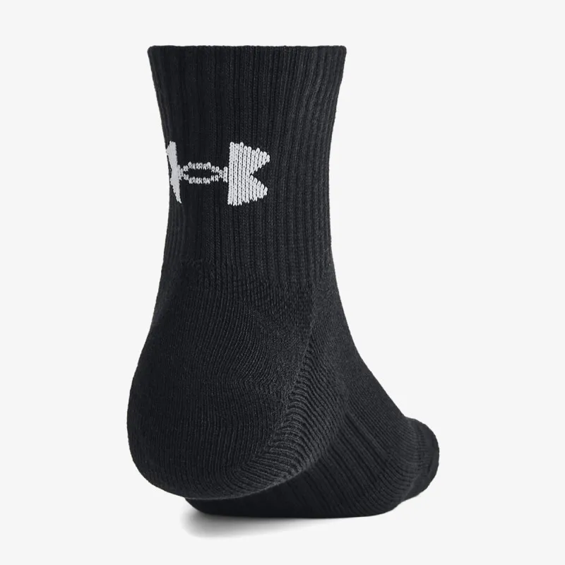 UNDER ARMOUR ČARAPE Unisex UA TC 3pk Qtr 