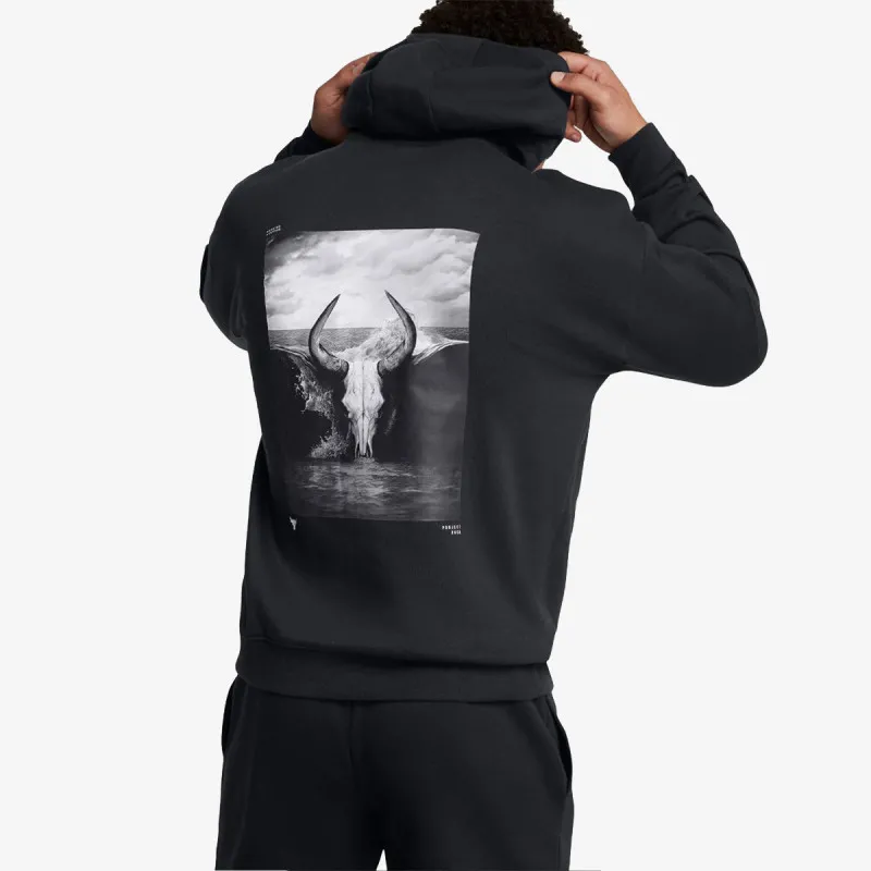 UNDER ARMOUR Dukserica Pjt Rck Icon Fleece Hdy