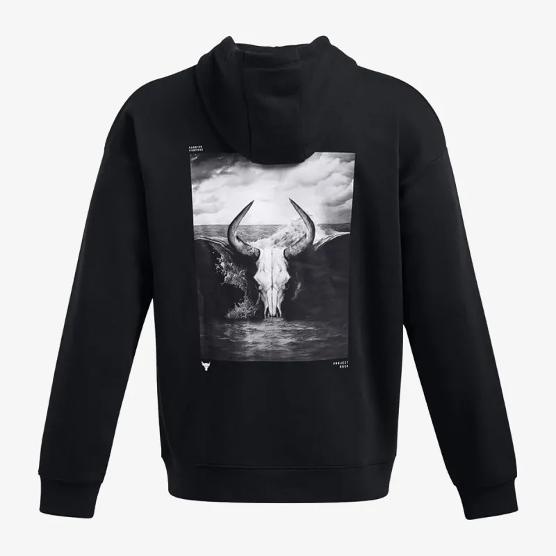 UNDER ARMOUR Dukserica Pjt Rck Icon Fleece Hdy