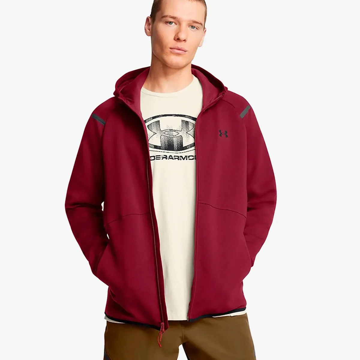 UNDER ARMOUR Dukserica UA Unstoppable Flc FZ HD EU
