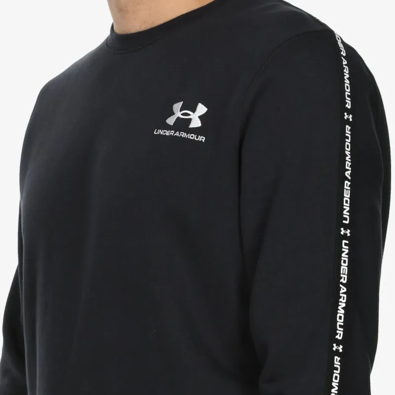 UNDER ARMOUR Dukserica UA Icon Fleece Crew Taping 