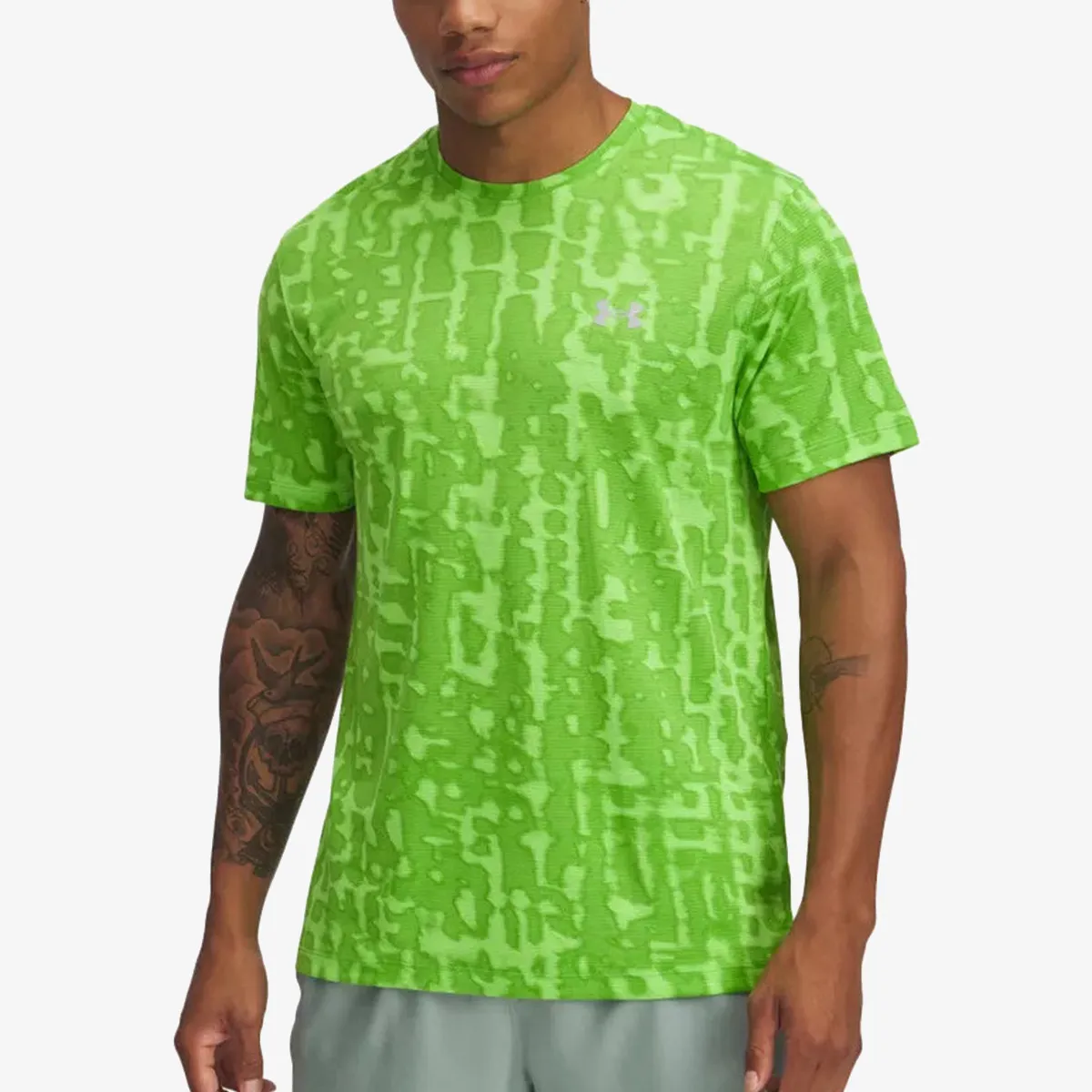 UNDER ARMOUR Majica UA LAUNCH PRINTED SS 