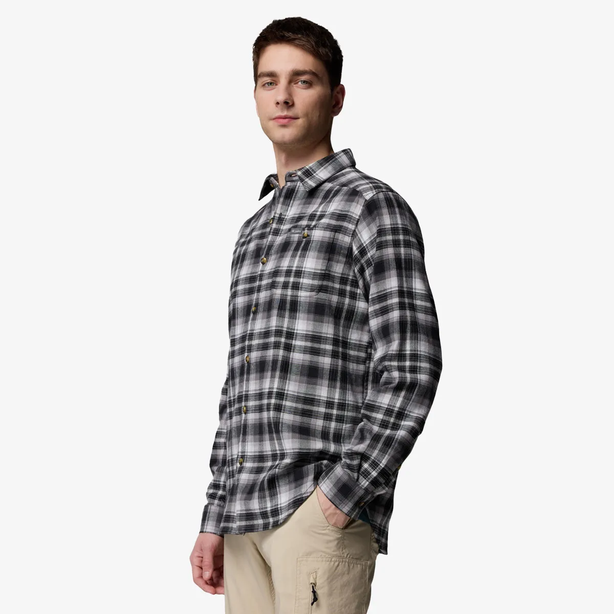 COLUMBIA KOŠULJA Cornell Woods Flannel LS-Black Backland 