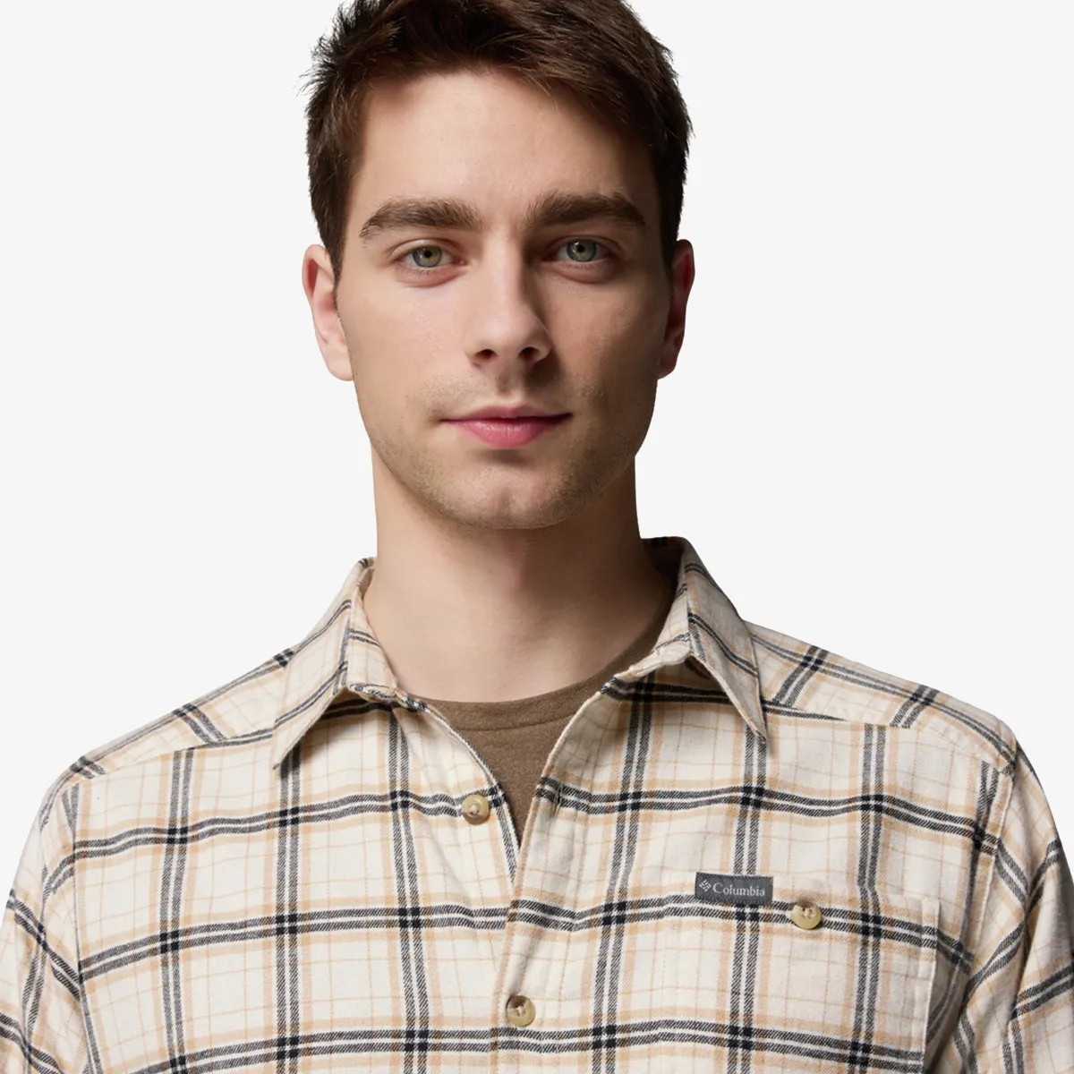 COLUMBIA KOŠULJA Cornell Woods Flannel LS-Chalk Quad Chec 