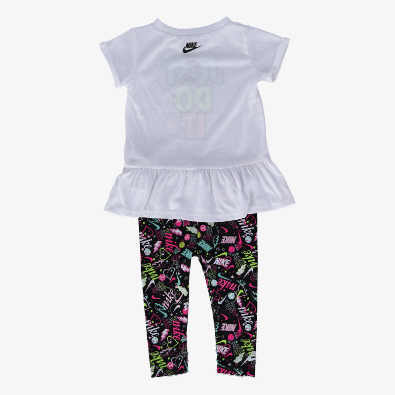 NIKE Set NKG SCRIBBLE TUNIC LEGGING SET