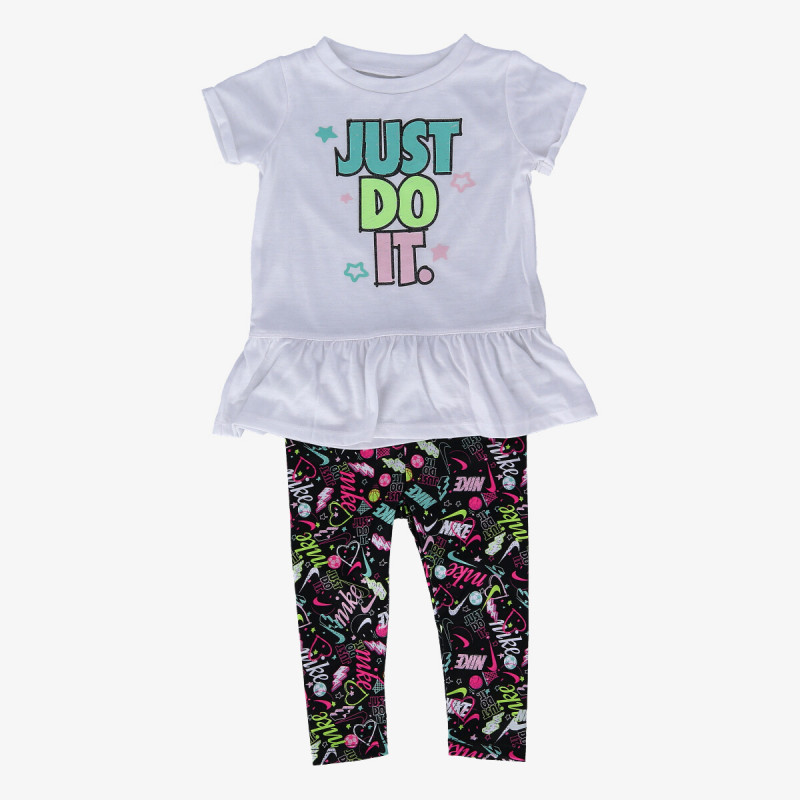 NIKE Set NKG SCRIBBLE TUNIC LEGGING SET
